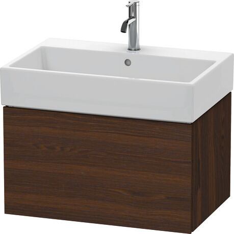 挂壁式浴柜, LC617606969 打磨胡桃木 哑光, 实木饰面