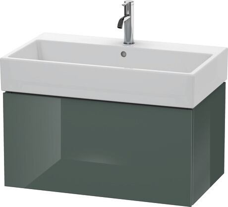 Mueble bajo lavabo suspendido, LC617703838 Gris (Dolomiti) Brillante, Lacado