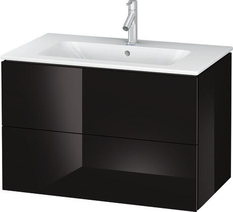 Vanity Cabinet, LC624104040 Black High Gloss, Lacquer