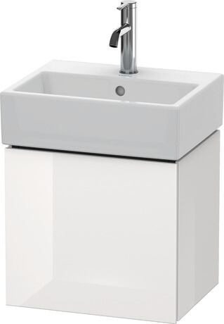 Vanity unit wall-mounted, LC6245L8585 White High Gloss, Lacquer