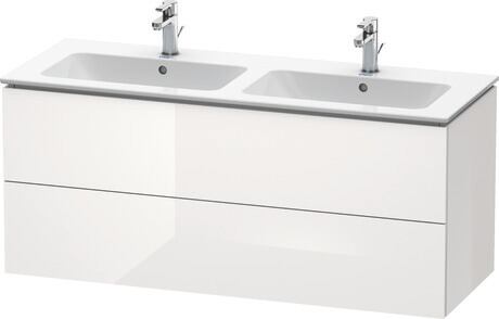 挂壁式浴柜, LC625808585 白色 高光, 清漆