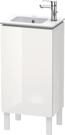 Vanity unit floorstanding, LC6273L8585 White High Gloss, Lacquer