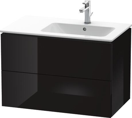 挂壁式浴柜, LC629204040 黑色 高光, 清漆