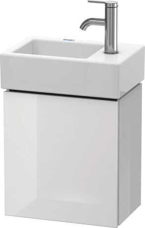 Vanity unit wall-mounted, LC6293L2222 White High Gloss, Decor