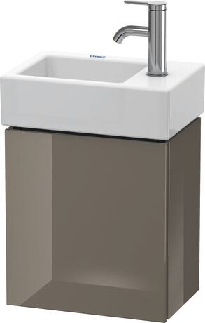 Vanity unit wall-mounted, LC6293L8989 Flannel Grey High Gloss, Lacquer