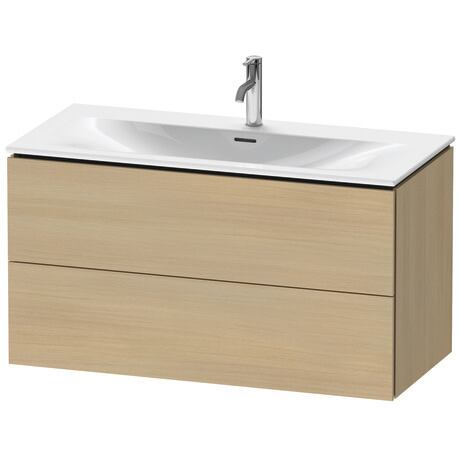 挂壁式浴柜, LC630807171 地中海橡木 哑光, 实木饰面
