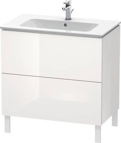 Vanity Cabinet, LC662608585 White High Gloss, Lacquer