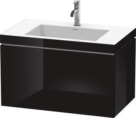 c-bonded set wall-mounted, LC6917O4040 Black High Gloss, Lacquer