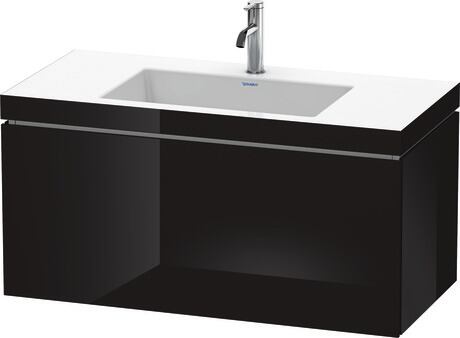 c-bonded set wall-mounted, LC6918O4040 Black High Gloss, Lacquer
