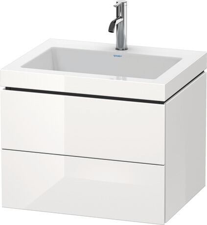c-bonded Vanity, LC6926O8585 White High Gloss, Lacquer
