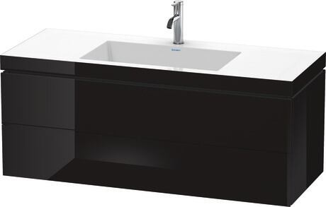 c-bonded Vanity, LC6929O4040 Black High Gloss, Lacquer