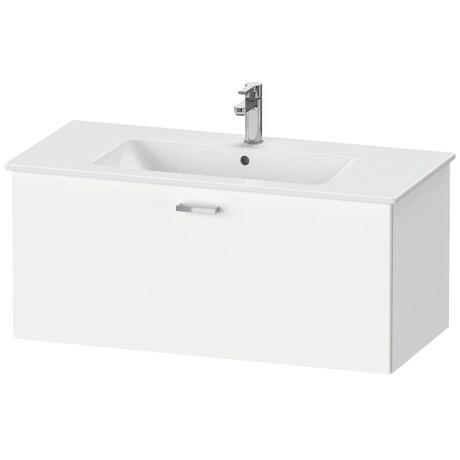 Meuble sous lavabo suspendu, XB603201818 Blanc mat, Décor