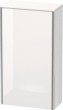 Semi-tall cabinet, XS1303L2222 Hinge position: Left, White High Gloss, Decor
