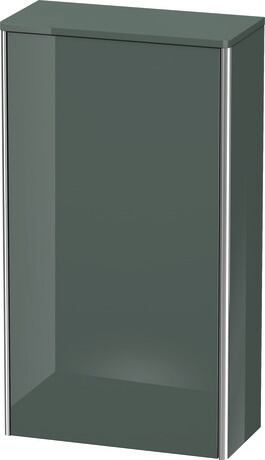 Semi-tall cabinet, XS1303L3838 Hinge position: Left, Dolomite Gray High Gloss, Lacquer