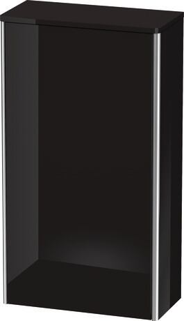 Semi-tall cabinet, XS1303R4040 Hinge position: Right, Black High Gloss, Lacquer