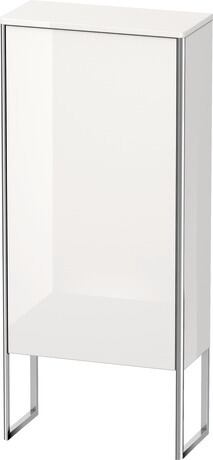 Semi-tall cabinet, XS1304L8585 Hinge position: Left, White High Gloss, Lacquer