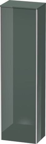 Tall cabinet, XS1313L3838 Hinge position: Left, Dolomite Gray High Gloss, Lacquer