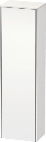 Tall cabinet, XS1313R3636 Hinge position: Right, White Satin Matt, Lacquer
