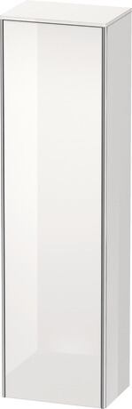 Tall cabinet, XS1313R8585 Hinge position: Right, White High Gloss, Lacquer