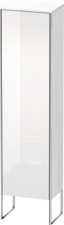 Tall cabinet, XS1314L2222 Hinge position: Left, White High Gloss, Decor