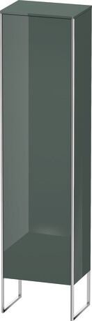 Tall cabinet, XS1314L3838 Hinge position: Left, Dolomite Gray High Gloss, Lacquer