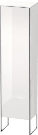 Tall cabinet, XS1314R2222 Hinge position: Right, White High Gloss, Decor