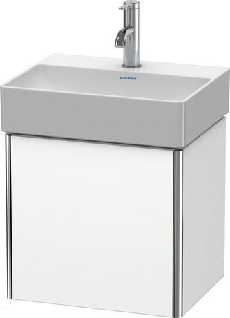 Meuble sous lavabo suspendu, XS4060L1818 Blanc mat, Décor