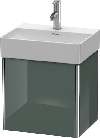 Vanity unit wall-mounted, XS4060L3838 Dolomite Gray High Gloss, Lacquer