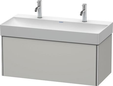 ארון אמבטיה תלוי על הקיר, XS406300707 אפור בטון מאט, עיצוב