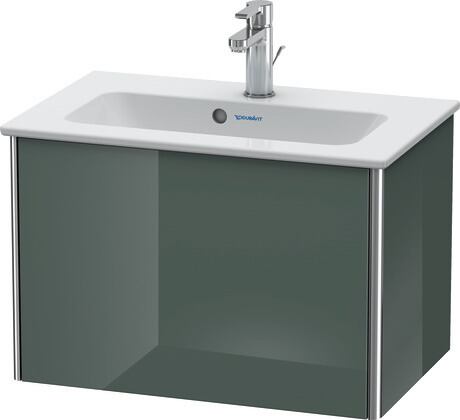 Vanity unit wall-mounted, XS406503838 Dolomite Gray High Gloss, Lacquer