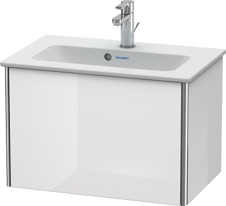 Vanity unit wall-mounted, XS406508585 White High Gloss, Lacquer