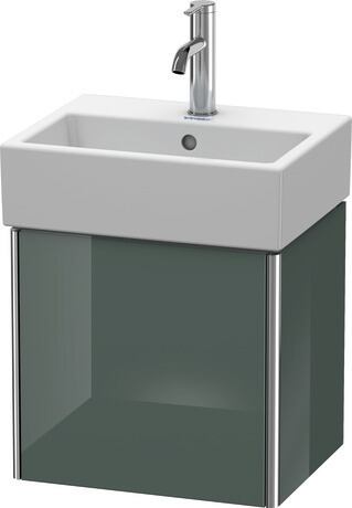 Vanity unit wall-mounted, XS4090L3838 Dolomite Gray High Gloss, Lacquer