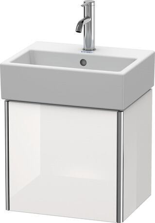 Vanity unit wall-mounted, XS4090L8585 White High Gloss, Lacquer