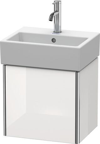 Vanity unit wall-mounted, XS4090R8585 White High Gloss, Lacquer