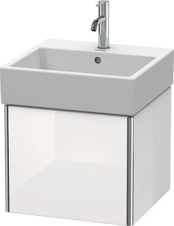 Vanity unit wall-mounted, XS409208585 White High Gloss, Lacquer