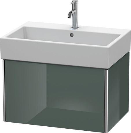 Vanity unit wall-mounted, XS409403838 Dolomite Gray High Gloss, Lacquer
