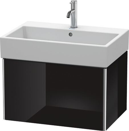 Vanity unit wall-mounted, XS409404040 Black High Gloss, Lacquer