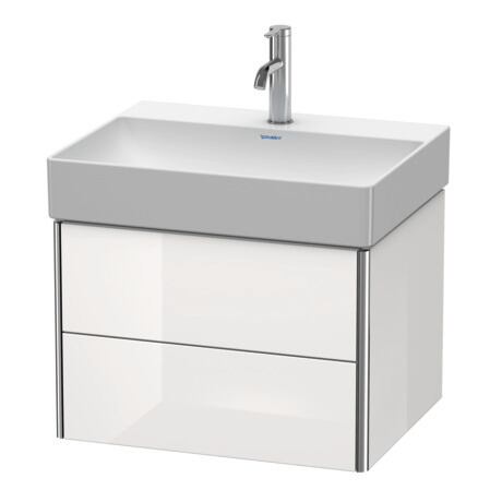 Vanity unit wall-mounted, XS416108585 White High Gloss, Lacquer