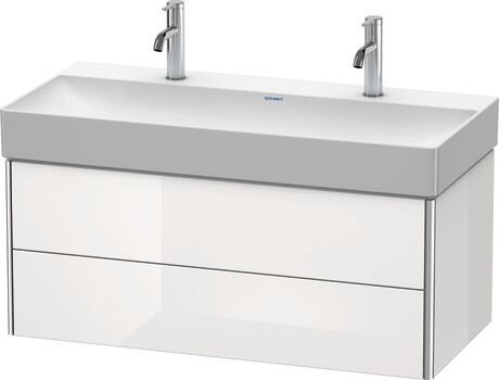 Vanity unit wall-mounted, XS416308585 White High Gloss, Lacquer