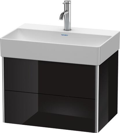 Vanity unit wall-mounted, XS416704040 Black High Gloss, Lacquer