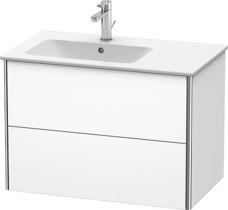 Meuble sous lavabo suspendu, XS417601818 Blanc mat, Décor