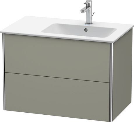 挂壁式浴柜, XS417709292 石灰色 哑光缎面, 清漆