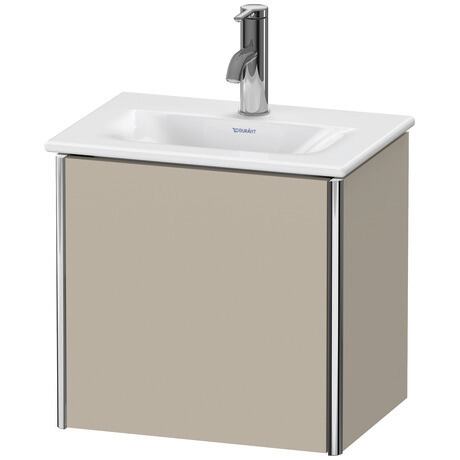 Vanity unit wall-mounted, XS4220L6060 taupe Satin Matt, Lacquer