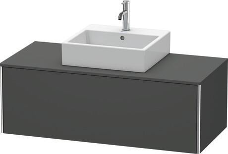 Mueble bajo lavabo para encimera, XS490204949 Grafito Mate, Decoración