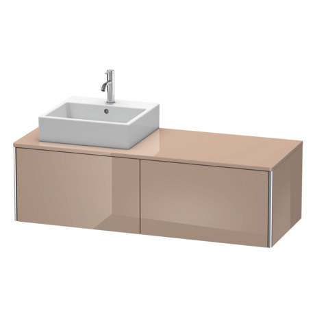 Mueble bajo lavabo para encimera, XS4903L8686 Capuccino Brillante, Lacado