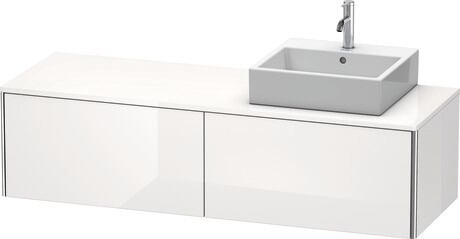 Mueble bajo lavabo para encimera, XS4904R2222 Blanco Brillante, Decoración