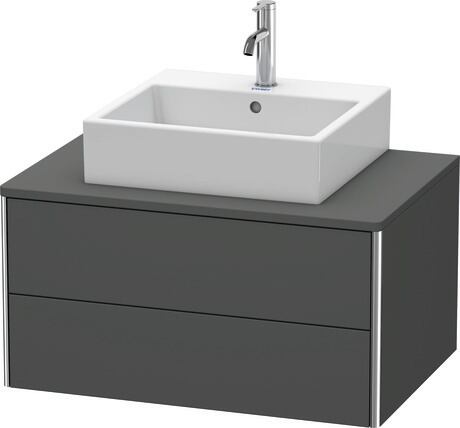 Mueble bajo lavabo para encimera, XS491004949 Grafito Mate, Decoración
