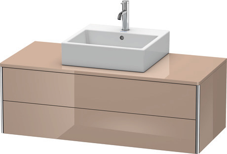 Mueble bajo lavabo para encimera, XS491208686 Capuccino Brillante, Lacado