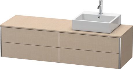 Mueble bajo lavabo para encimera, XS4914R7575 Lino Mate, Decoración