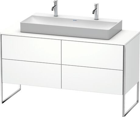 Vaskeskab til bordplade gulvstående, XS4925M1818 Hvid Mat, Dekor